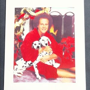 Richard Simmons Autographed Holiday Card 1998 Collectible